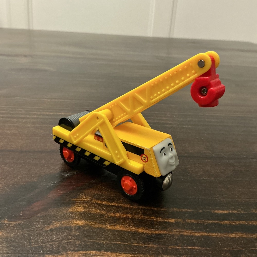 Thomas & Friends Wooden Railway Kevin Mobile Crane Learning Curve Yellow Toy